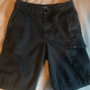 Dark gray vans shorts